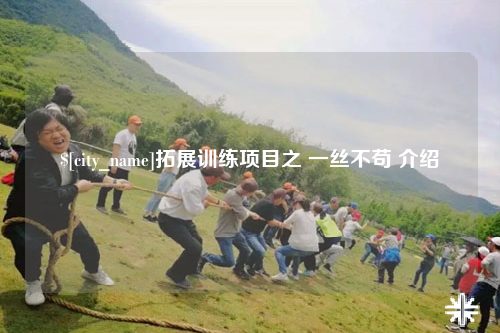 遵义拓展训练项目之 一丝不苟 介绍